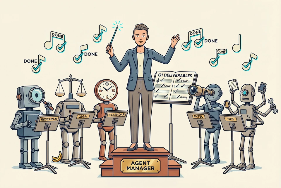 The Agent Manager as Conductor