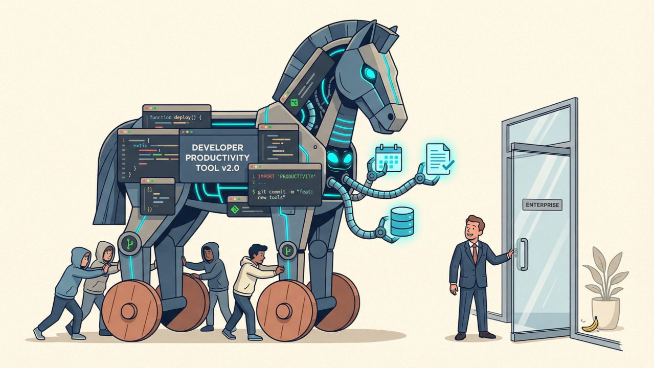 The IDE Was a Trojan Horse